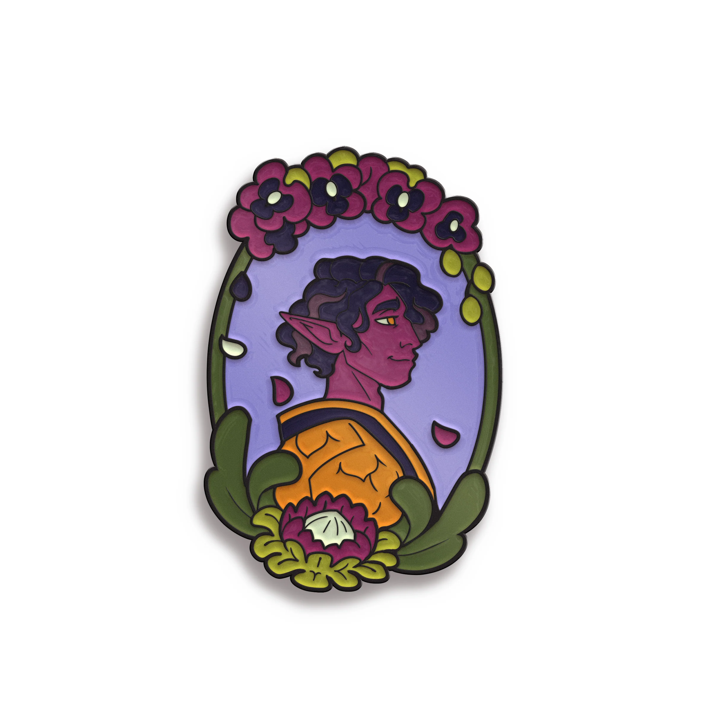 Dimension 20: A Court of Fey & Flowers Pin Set - Image 7