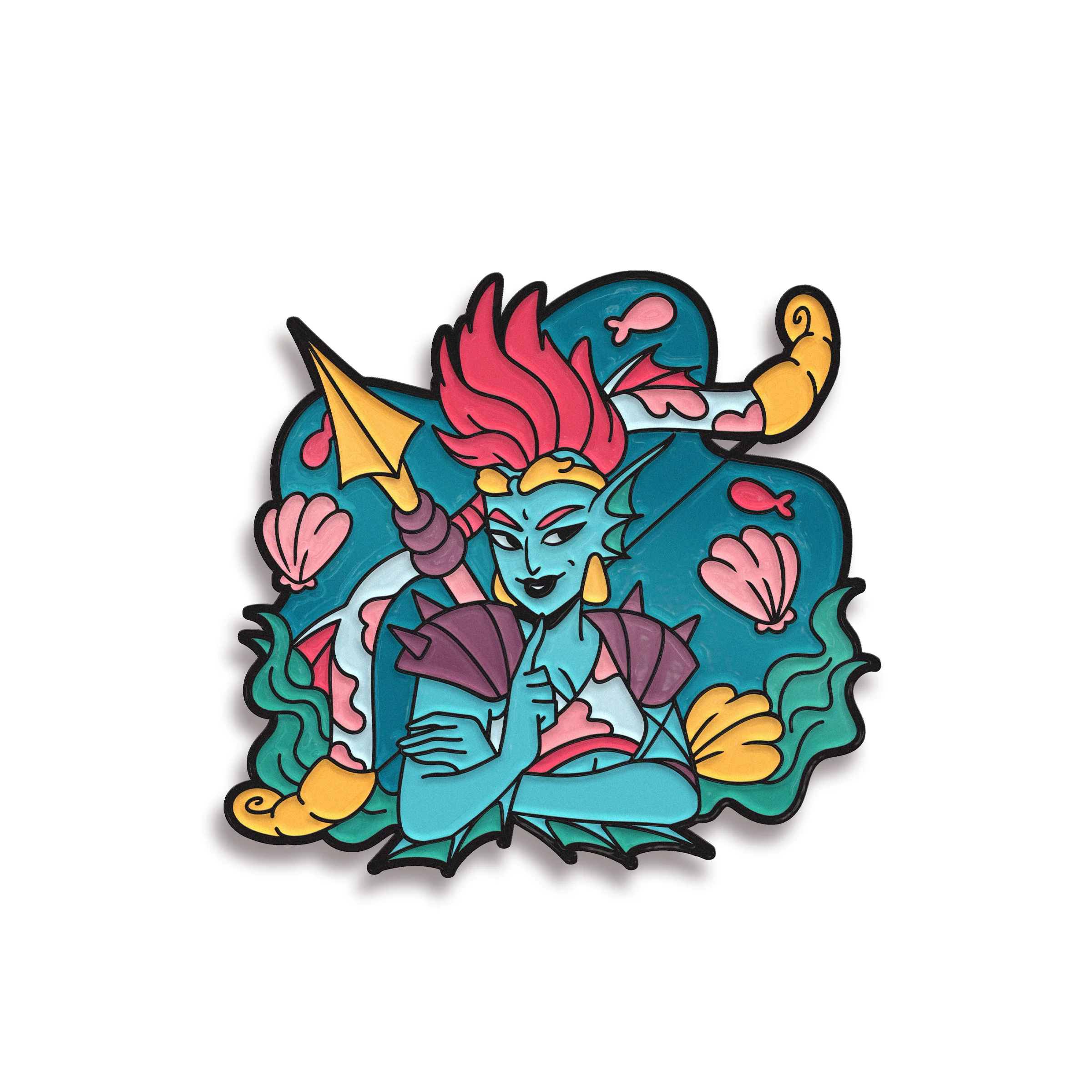 Dimension 20 Dungeons and Drag Queens Pin Set - Image 4