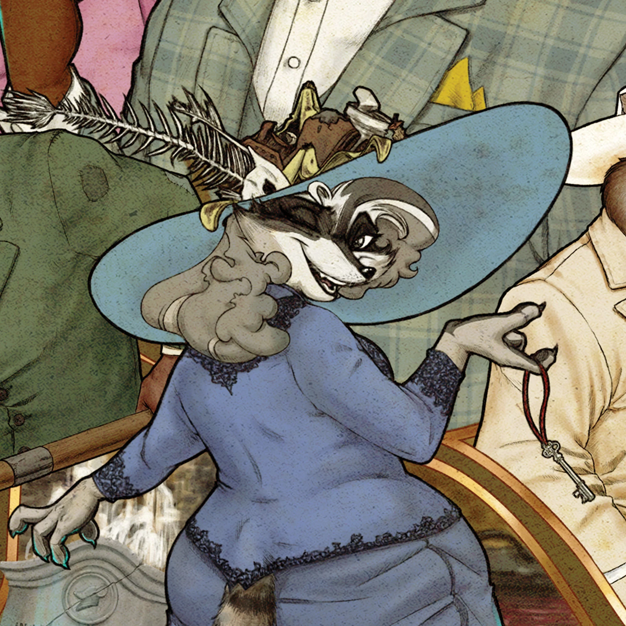 Dimension 20 Mice & Murder Character Poster - Image 3