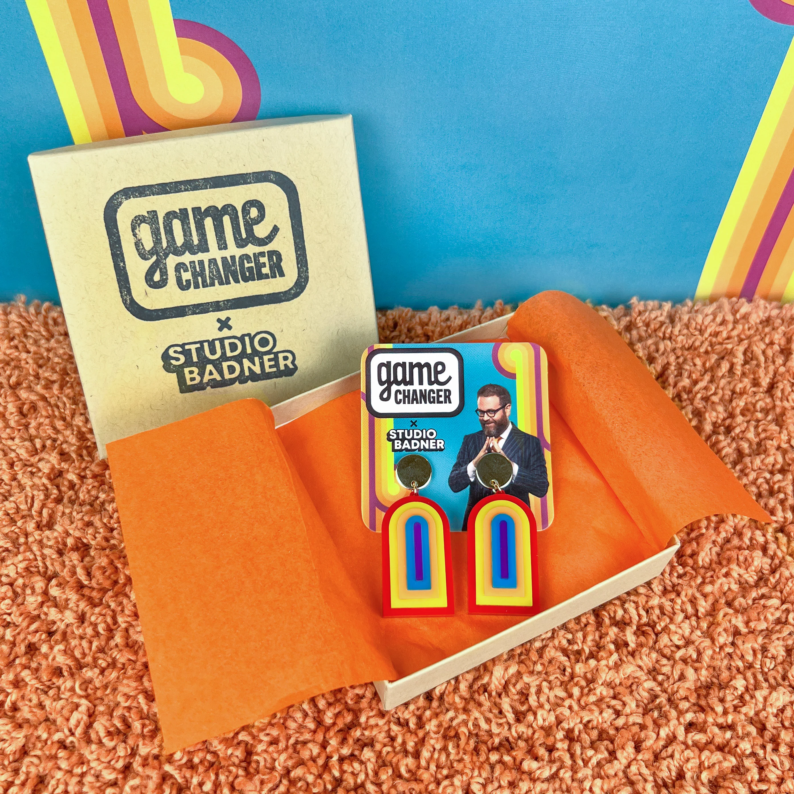 Game Changer Podium Earrings - Image 3